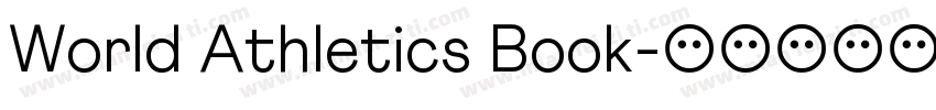 World Athletics Book字体转换